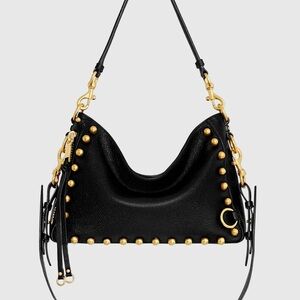 Rebecca Minkoff M.A.B. CROSSBODY WITH STUDS BAG IN BLACK